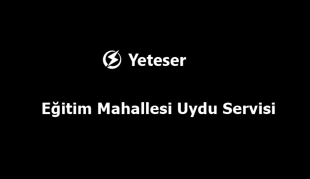 Eğitim Mahallesi Uydu Servisi